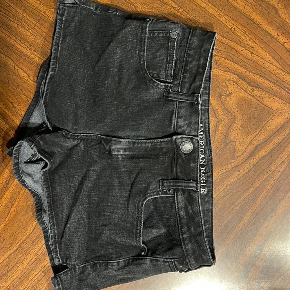 American Eagle High-Rise Denim Shorts